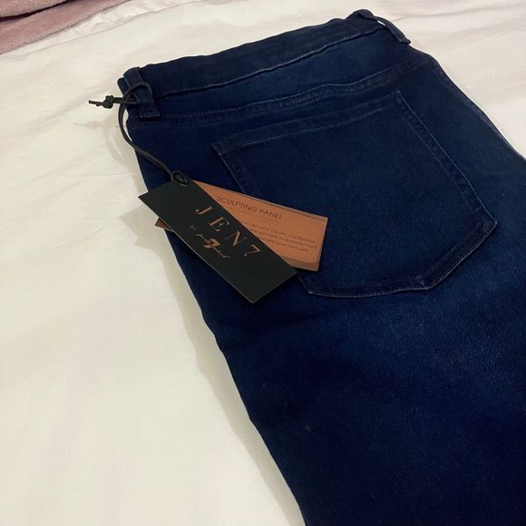 *HOST PICK* Jen7 | 7 For All Mankind | Dark Wash Ankle Skinny Jeans NWT - Picture 13 of 14